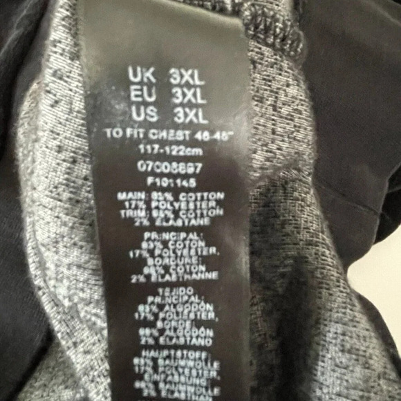 ASOS Long Sleeve 3X Velvet Sweatshirt Top Black Embroidered Lounge Boho - Picture 6 of 9